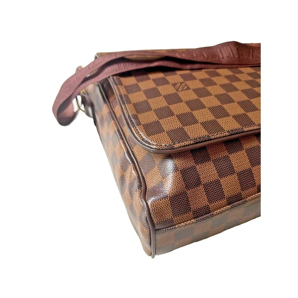 Louis Vuitton Damier Ebene Bastille Messenger Crossbody Bag Vintage Rare